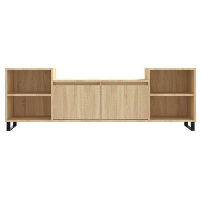 TV-taso Sonoma-tammi 160x35x55 cm tekninen puu
