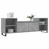 TV-taso betoninharmaa 160x35x55 cm tekninen puu