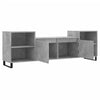 TV-taso betoninharmaa 160x35x55 cm tekninen puu
