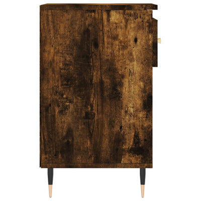 Kenkäkaappi savutammi 102x36x60 cm tekninen puu