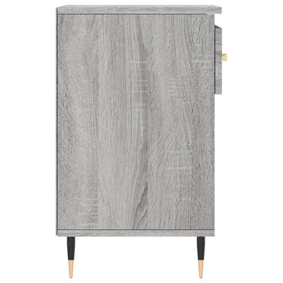 Kenkäkaappi harmaa Sonoma 102x36x60 cm tekninen puu