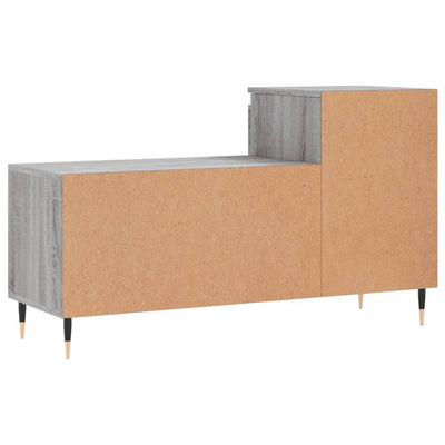 Kenkäkaappi harmaa Sonoma 102x36x60 cm tekninen puu