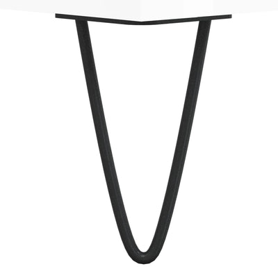 Valkoinen kenkäkaappi Luce 102x36x60cm (korkeakiilto, puinen)