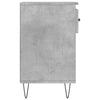 Kenkäkaappi betoninharmaa 102x36x60 cm tekninen puu