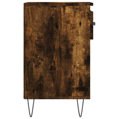Kenkäkaappi savutammi 102x36x60 cm tekninen puu