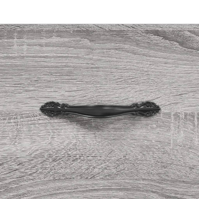 Kenkäkaappi harmaa Sonoma 102x36x60 cm tekninen puu