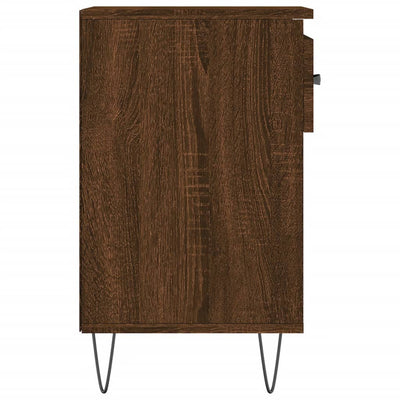 Kenkäkaappi ruskea tammi 102x36x60 cm tekninen puu