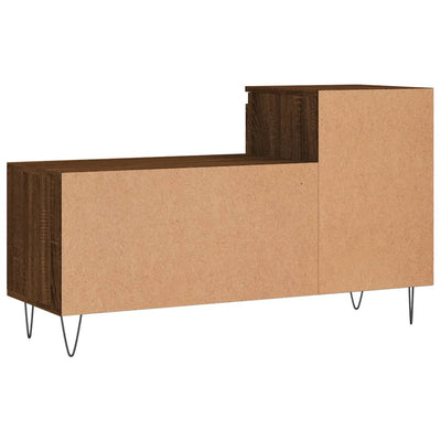Kenkäkaappi ruskea tammi 102x36x60 cm tekninen puu