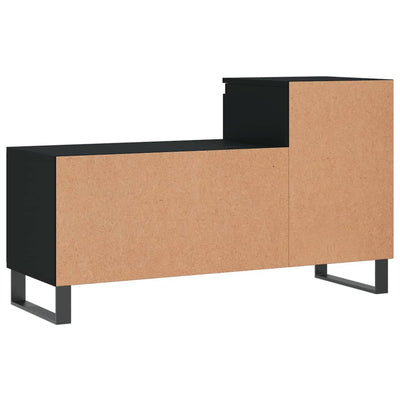 Kenkäkaappi musta 102x36x60 cm tekninen puu