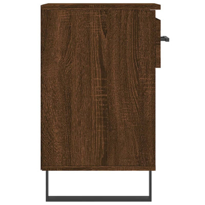 Kenkäkaappi ruskea tammi 102x36x60 cm tekninen puu