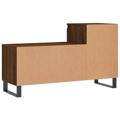 Kenkäkaappi ruskea tammi 102x36x60 cm tekninen puu
