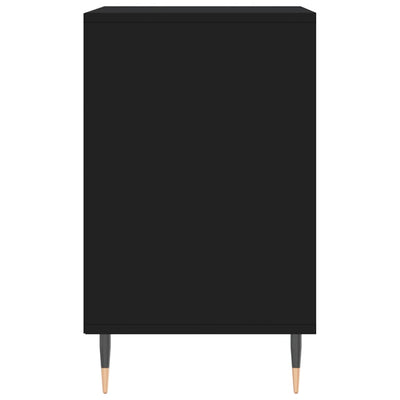 Kenkäkaappi musta 102x36x60 cm tekninen puu