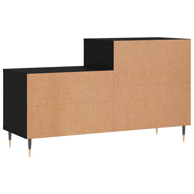 Kenkäkaappi musta 102x36x60 cm tekninen puu