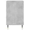 Kenkäkaappi betoninharmaa 102x36x60 cm tekninen puu
