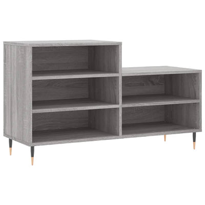 Kenkäkaappi harmaa Sonoma 102x36x60 cm tekninen puu