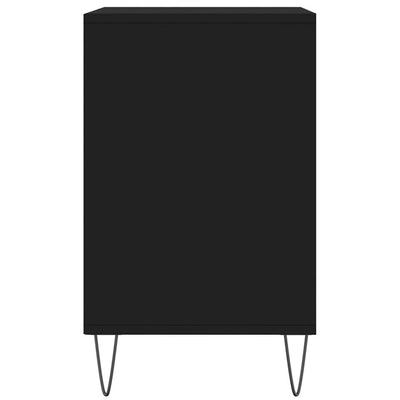 Kenkäkaappi musta 102x36x60 cm tekninen puu