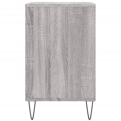 Kenkäkaappi harmaa Sonoma 102x36x60 cm tekninen puu