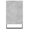 Kenkäkaappi betoninharmaa 102x36x60 cm tekninen puu