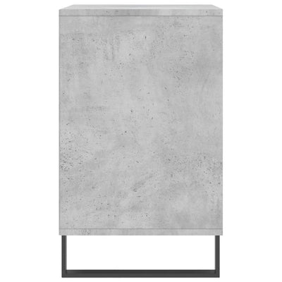 Kenkäkaappi betoninharmaa 102x36x60 cm tekninen puu