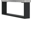 Kenkäkaappi betoninharmaa 102x36x60 cm tekninen puu