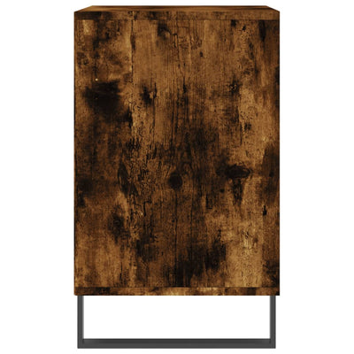 Kenkäkaappi savutammi 102x36x60 cm tekninen puu