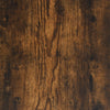 Kenkäkaappi savutammi 102x36x60 cm tekninen puu