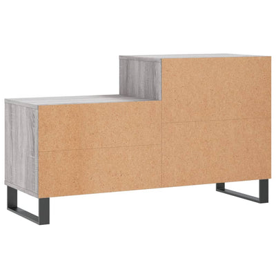 Kenkäkaappi harmaa Sonoma 102x36x60 cm tekninen puu