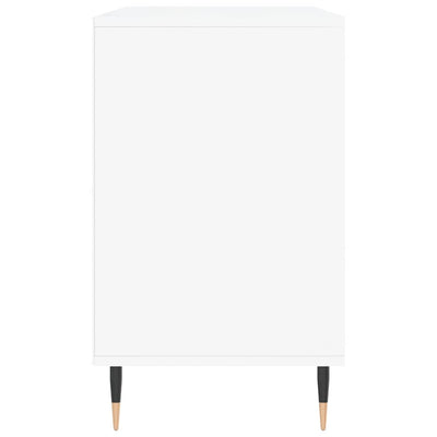 Kenkäkaappi valkoinen 102x36x60 cm tekninen puu
