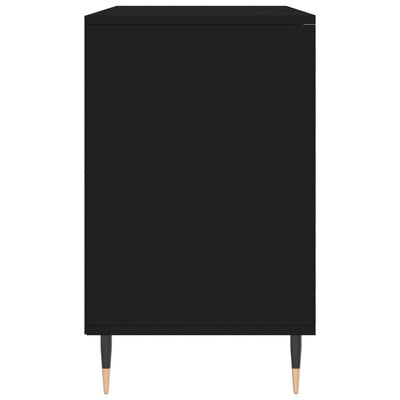 Kenkäkaappi musta 102x36x60 cm tekninen puu
