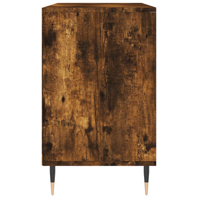Kenkäkaappi savutammi 102x36x60 cm tekninen puu