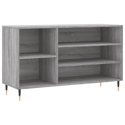 Kenkäkaappi harmaa Sonoma 102x36x60 cm tekninen puu