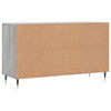 Kenkäkaappi harmaa Sonoma 102x36x60 cm tekninen puu