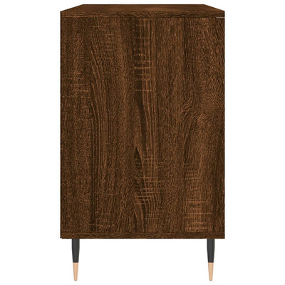 Kenkäkaappi ruskea tammi 102x36x60 cm tekninen puu