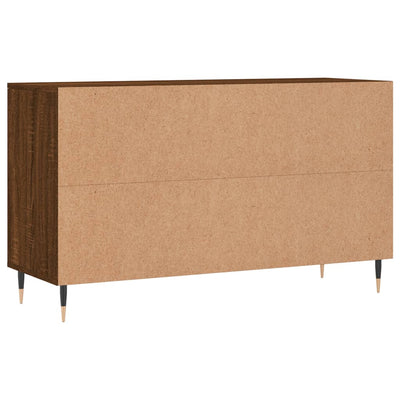 Kenkäkaappi ruskea tammi 102x36x60 cm tekninen puu