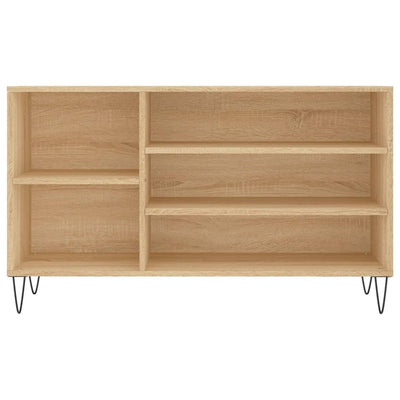 Kenkäkaappi Sonoma-tammi 102x36x60 cm tekninen puu