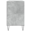 Kenkäkaappi betoninharmaa 102x36x60 cm tekninen puu
