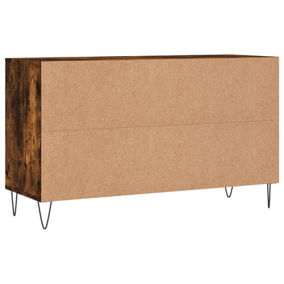 Kenkäkaappi savutammi 102x36x60 cm tekninen puu