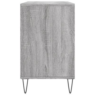 Kenkäkaappi harmaa Sonoma 102x36x60 cm tekninen puu