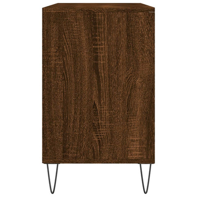 Kenkäkaappi ruskea tammi 102x36x60 cm tekninen puu