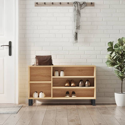 Kenkäkaappi Sonoma-tammi 102x36x60 cm tekninen puu