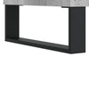 Kenkäkaappi betoninharmaa 102x36x60 cm tekninen puu