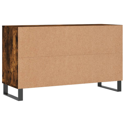 Kenkäkaappi savutammi 102x36x60 cm tekninen puu