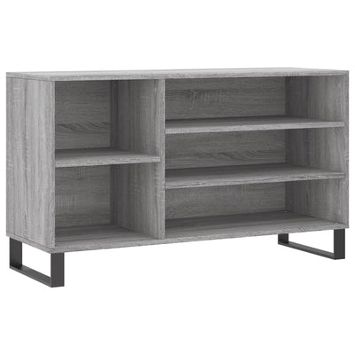Kenkäkaappi harmaa Sonoma 102x36x60 cm tekninen puu