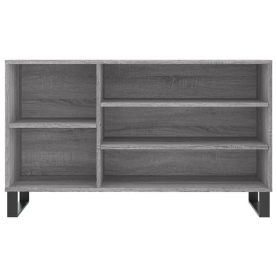 Kenkäkaappi harmaa Sonoma 102x36x60 cm tekninen puu