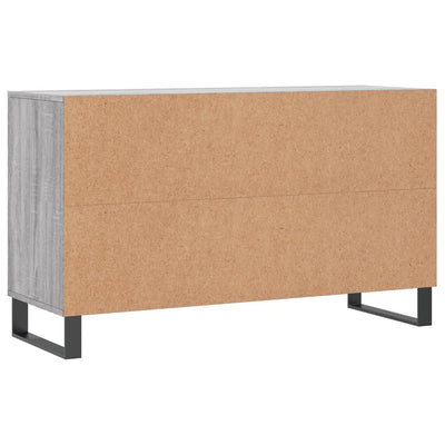 Kenkäkaappi harmaa Sonoma 102x36x60 cm tekninen puu