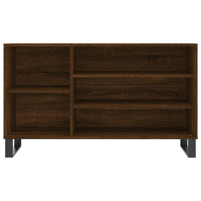 Kenkäkaappi ruskea tammi 102x36x60 cm tekninen puu