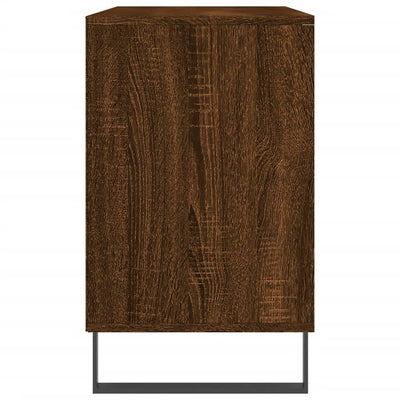 Kenkäkaappi ruskea tammi 102x36x60 cm tekninen puu