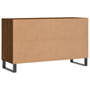 Kenkäkaappi ruskea tammi 102x36x60 cm tekninen puu