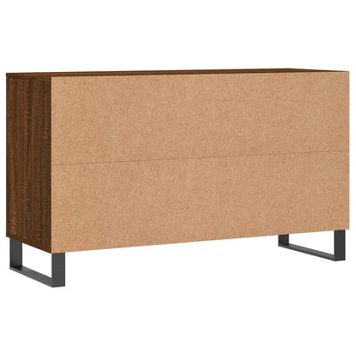 Kenkäkaappi ruskea tammi 102x36x60 cm tekninen puu