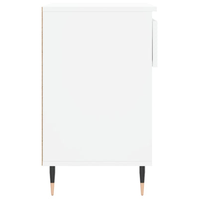 Kenkäkaappi valkoinen 70x36x60 cm tekninen puu